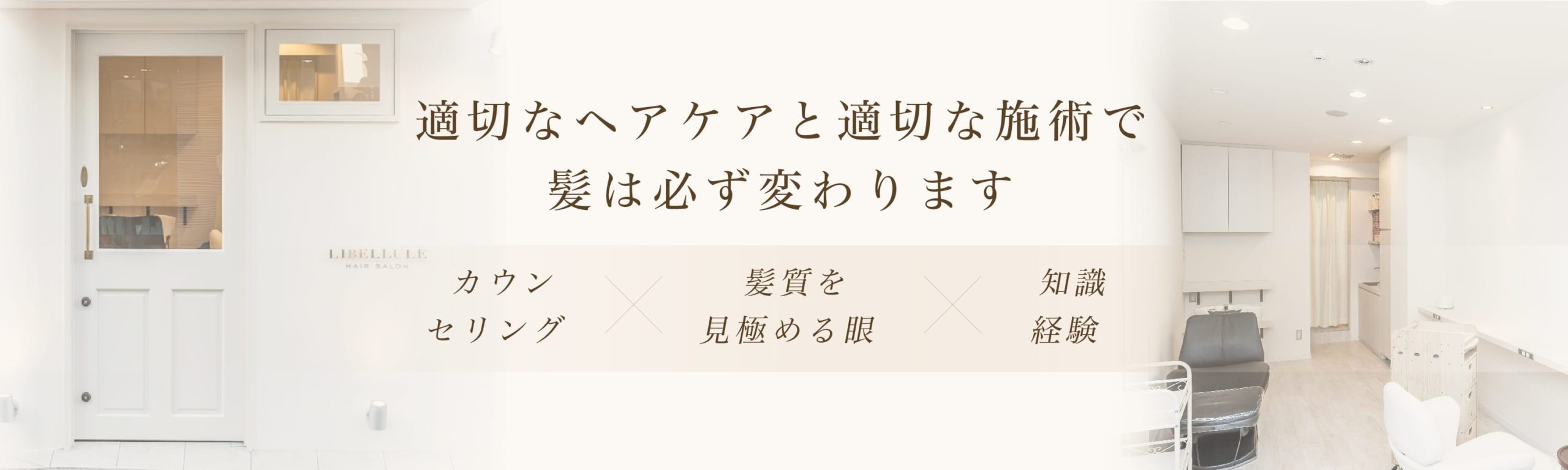 豊島区 巣鴨の美容室リベリュール Libellule 髪を綺麗にするヘアサロン